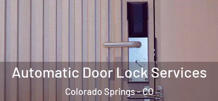 Automatic Door Lock Services Colorado Springs - CO