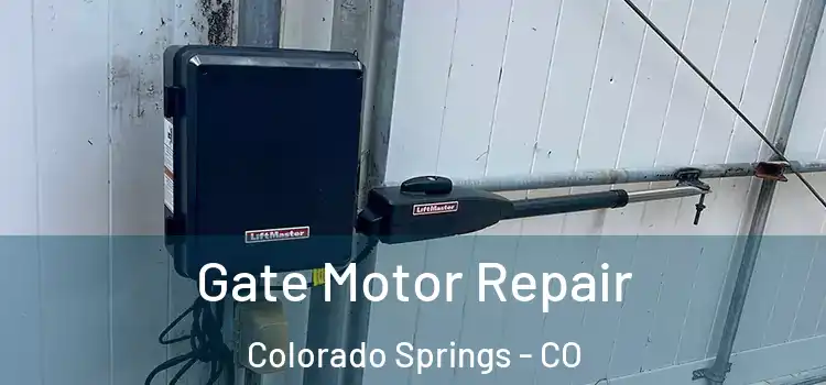 Gate Motor Repair Colorado Springs - CO